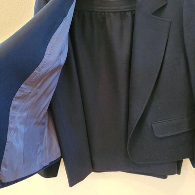Lot 128: PENDLETON Navy Skirt Suit size 20