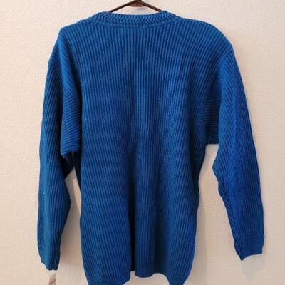 Lot 145: New Liz Sport Blue Sweater 