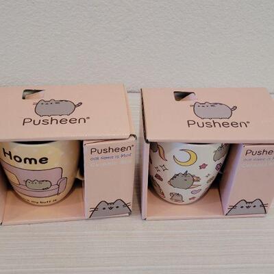 Lot 155: (2) Pusheen Coffee Mugs