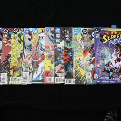 The Adventures of Superman Lot containing 13 issues. (1987,DC)  9.0 VF/NM