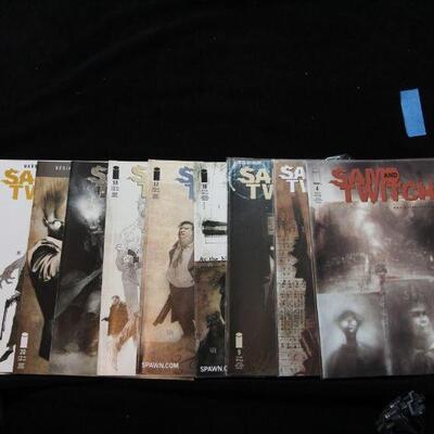 Sam & Twitch Lot containing 10 issues. (1999,Image Comics)  9.0 VF/NM
