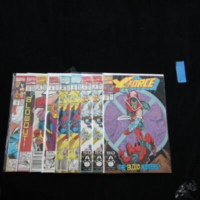 X-Force Lot containing 8 issues. (1991,Marvel)  8.5 VF+