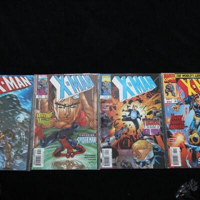 X-Man Lot containing 4 issues. (1997,Marvel)  8.5 VF+