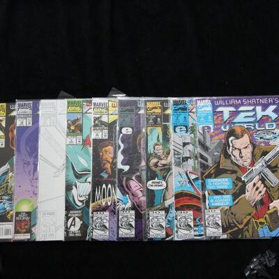 Tek World Lot containing 9 issues. (1992,Marvel)  8.5 VF+