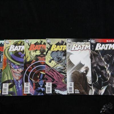 Batman Lot containing 6 issues. (2008,DC)  8.5 VF+