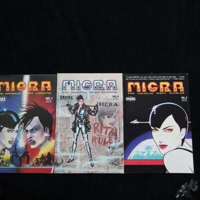 Micra Lot containing 3 issues. (1996,Comics Interview)  8.5 VF+