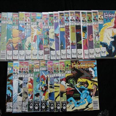 Excalibur Lot containing 33 issues. (1988,Marvel)  9.0 VF/NM