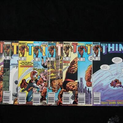 The Thing Lot containing 8 issues. (1983,Marvel)  8.0 VF