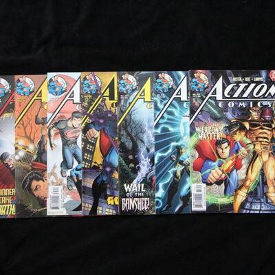 Action Comics Lot containing 7 issues. (2004,DC)  9.0 VF/NM