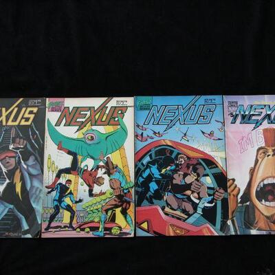Nexus Lot containing 4 issues. (1983,Capital Comics)  8.0 VF