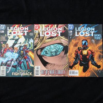 Legion Lost Lot containing 3 issues. (2000,DC)  9.0 VF/NM