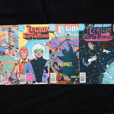 Legion of Super-Heroes Lot containing 4 issues. (1980,DC)  9.0 VF/NM