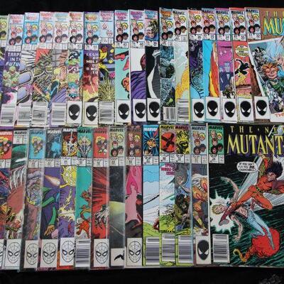 The New Mutants Lot containing 35 issues. (1983,Marvel)  8.0 VF