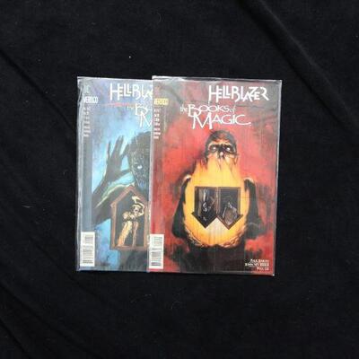 Hellblazer/The Books of Magic Lot containing 2 issues. (1997,Vertigo)  9.0 VF/NM