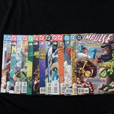 Impulse Lot containing 14 issues. (1995,DC)  9.0 VF/NM