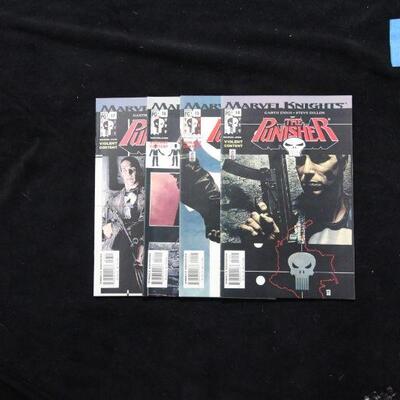 Punisher Lot containing 4 issues. (2001,Marvel)  9.0 VF/NM