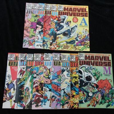 Marvel Universe Lot containing 15 issues. (1983,Marvel)  8.5 VF+