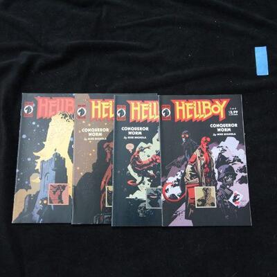 Hellboy Lot containing 4 issues. (2001,Dark Horse )  9.0 VF/NM
