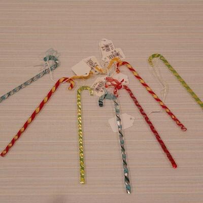 Lot 180: Glass Candy Canes (7)