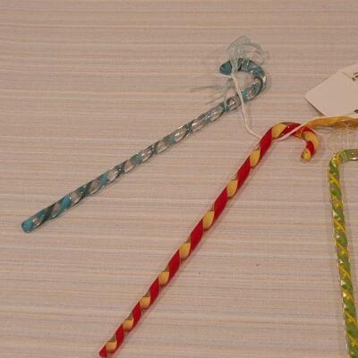 Lot 180: Glass Candy Canes (7)