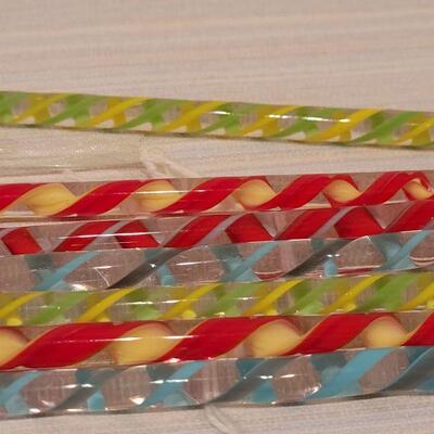 Lot 180: Glass Candy Canes (7)