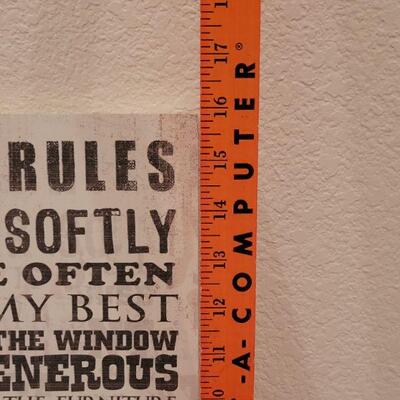 Lot 183: New Hanging Sign