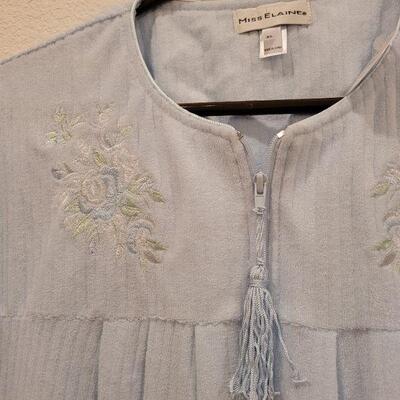 Lot 198: New Miss Elaine Zip Down House Coat/Dress