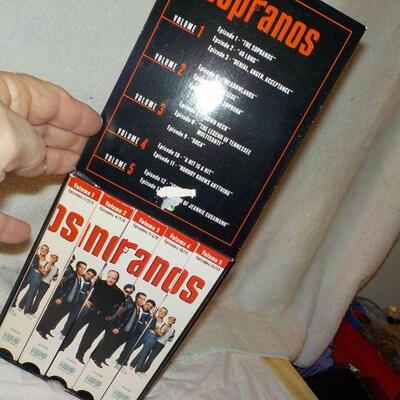 " Sopranos VHS Original production tapes".Full season.