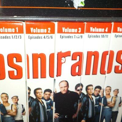 " Sopranos VHS Original production tapes".Full season.