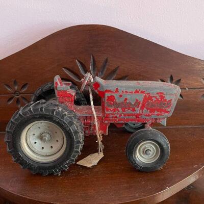 Vintage toy farm tractor