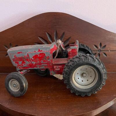 Vintage toy farm tractor