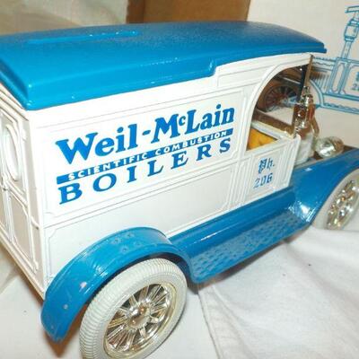 " Weil- Mclain Boilers metal Truck".