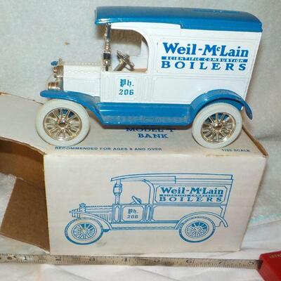 " Weil- Mclain Boilers metal Truck".