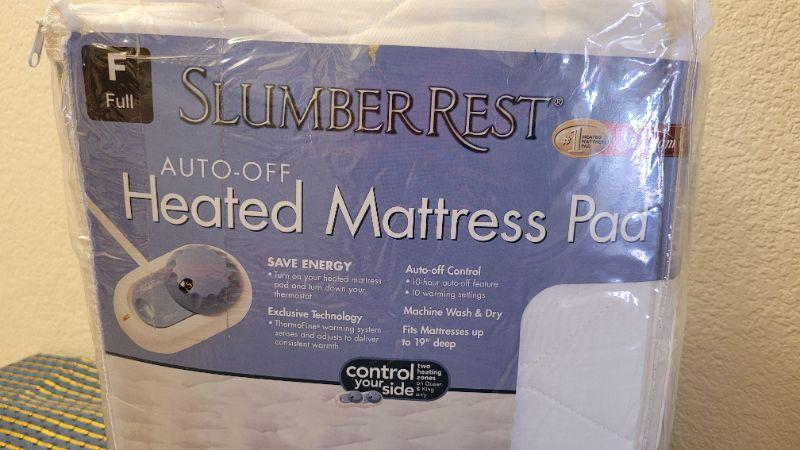 slumber rest premium heated california king mattress pad