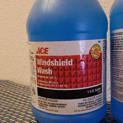 Lot 204: (2) New Bottles of WINDSHIELD WASH Fluid