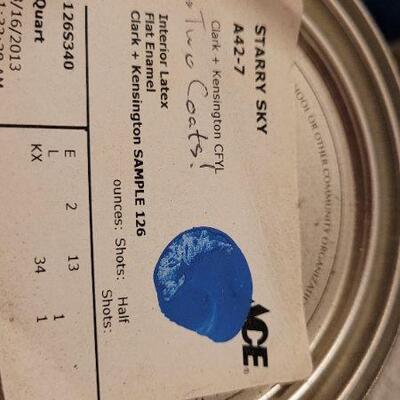 Lot 206: (3) Quarts of Designer Paint Unused