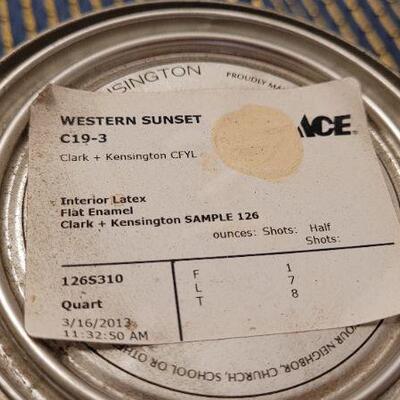 Lot 206: (3) Quarts of Designer Paint Unused