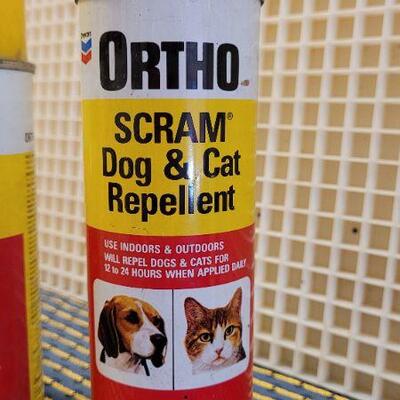 Lot 211: (3) Vintage FULL Hartz Pet Repellent and Ortho Wasp Killer