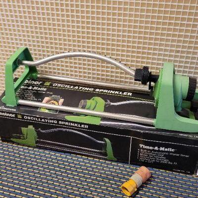 Lot 212: Vintage MELNOR Time-a-Matic Sprinker Garden 