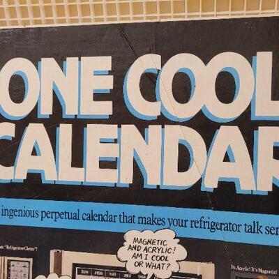 Lot 213: New Vintage 24" Magnetic Calendar 