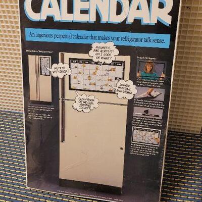 Lot 213: New Vintage 24" Magnetic Calendar 