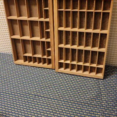 Lot 215: (2) Display Drawers