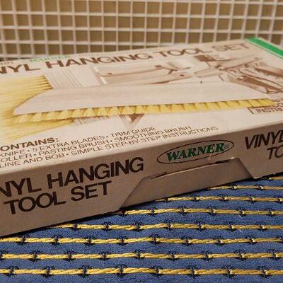 Lot 219: New Vintage Vinyl Hanging Tool Set 