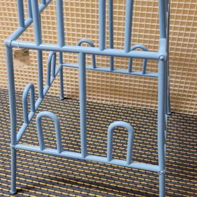 Lot 221: Vintage 1990's Blue Shoe Organizer