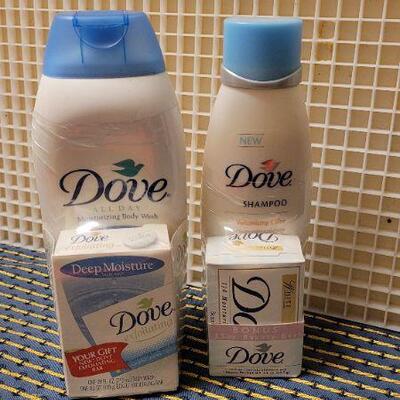 Lot 229: New DOVE Soap & Shampoo Sets