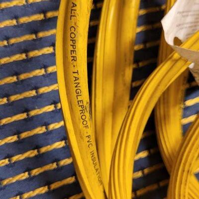 Lot 232: Yellow Heavy Gauge Angle Tip Jumped Cables 