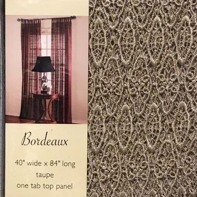 Bordeaux Panel / Window Treatments / Room Divider 