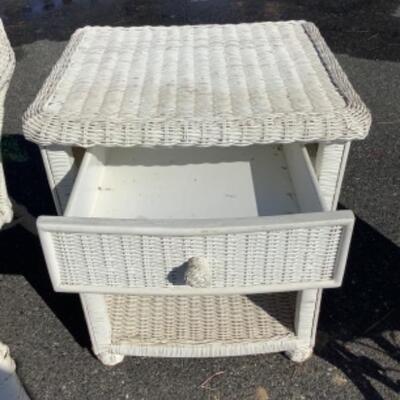 239 Wicker Armchair and Stand 