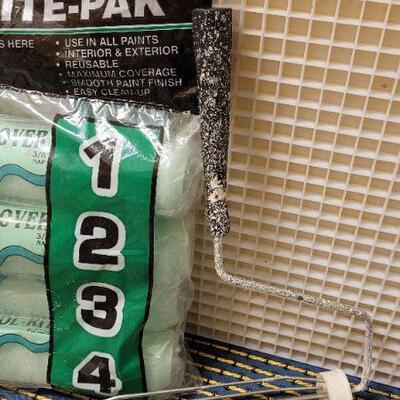 Lot 239: Set of (4) New Paint Rollers and Paint Roller