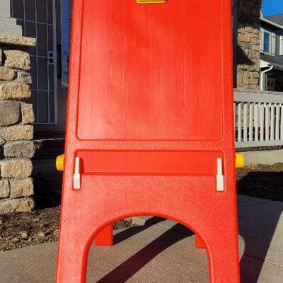 Lot 241: Vintage LITTLE TIKES Art Activity Easel